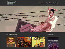 Tablet Screenshot of fictiorama.com